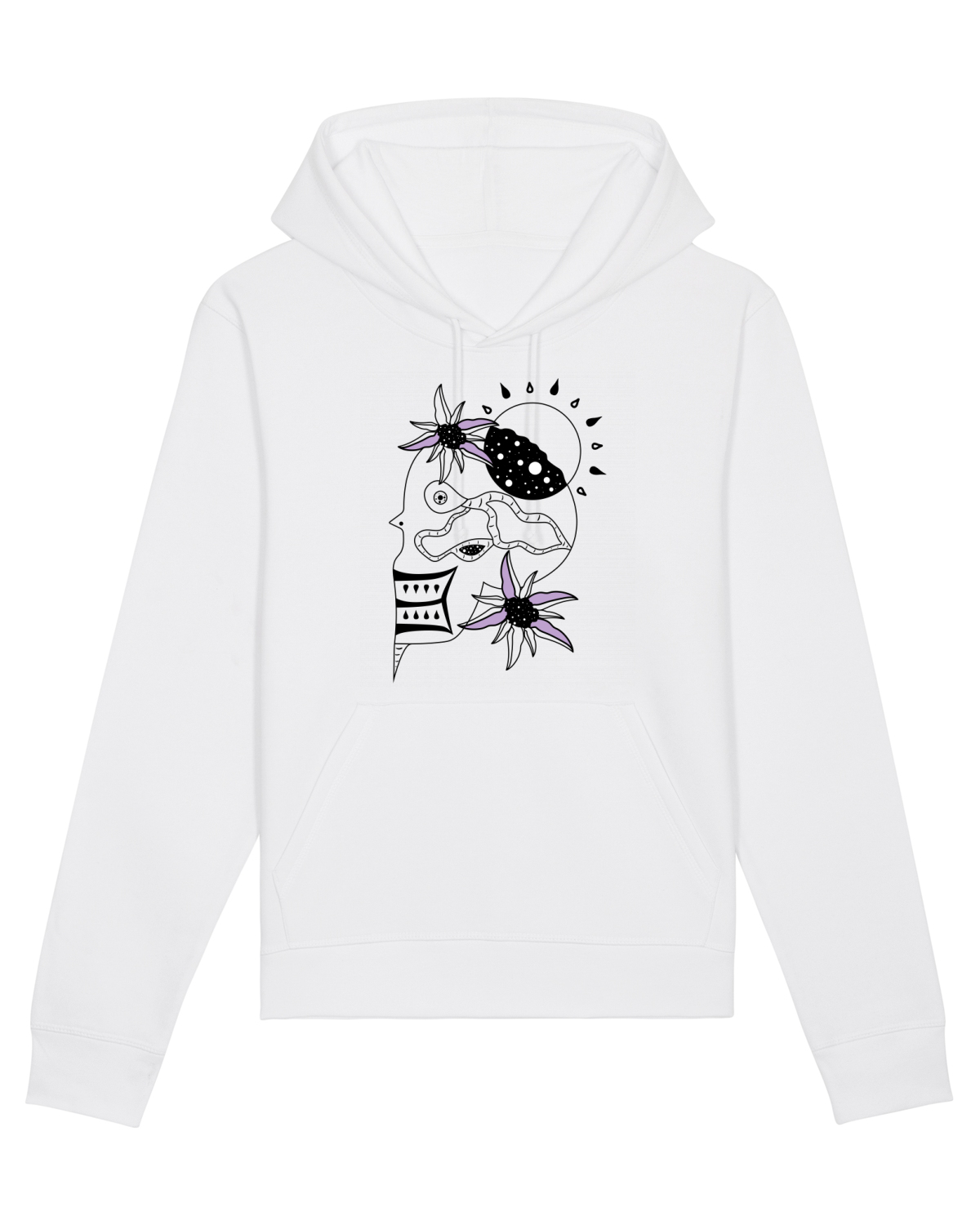 Hanorac Unisex Drummer White