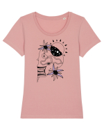 The king skull Tricou mânecă scurtă guler larg fitted Damă Expresser
