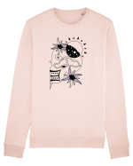 The king skull Bluză mânecă lungă Unisex Rise