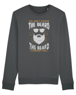 The beard chooses you Bluză mânecă lungă Unisex Rise