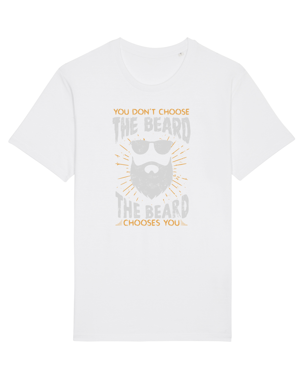 Tricou mânecă scurtă Unisex Rocker White