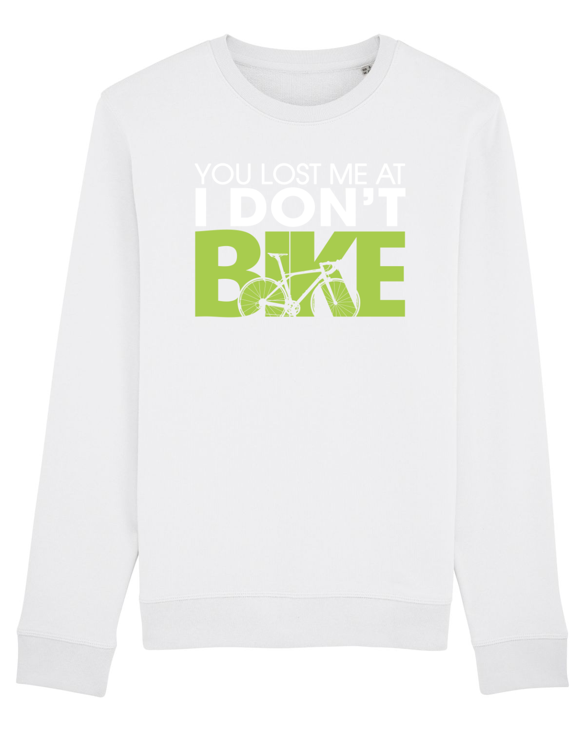 Bluză mânecă lungă Unisex Rise White