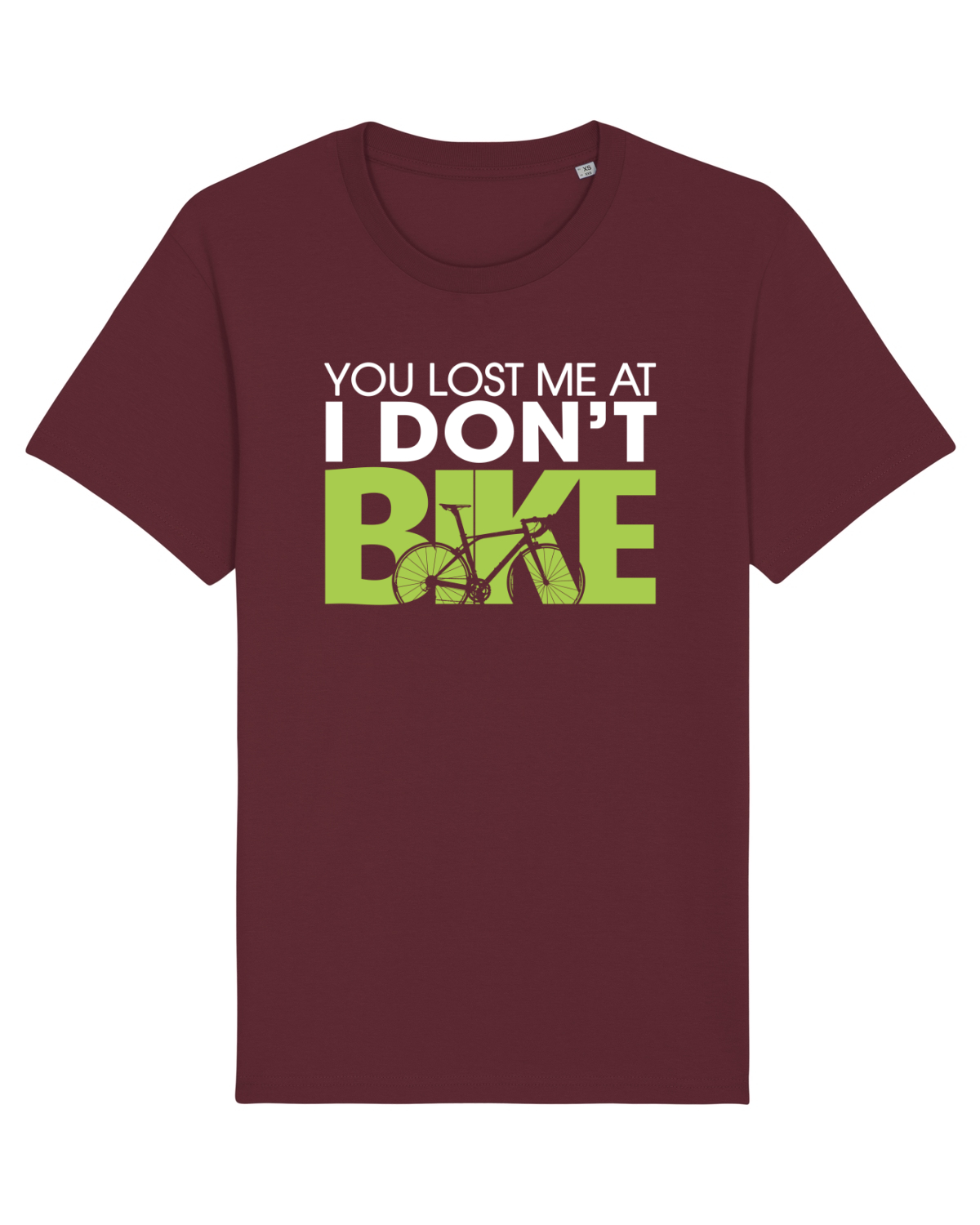 Tricou mânecă scurtă Unisex Rocker Burgundy