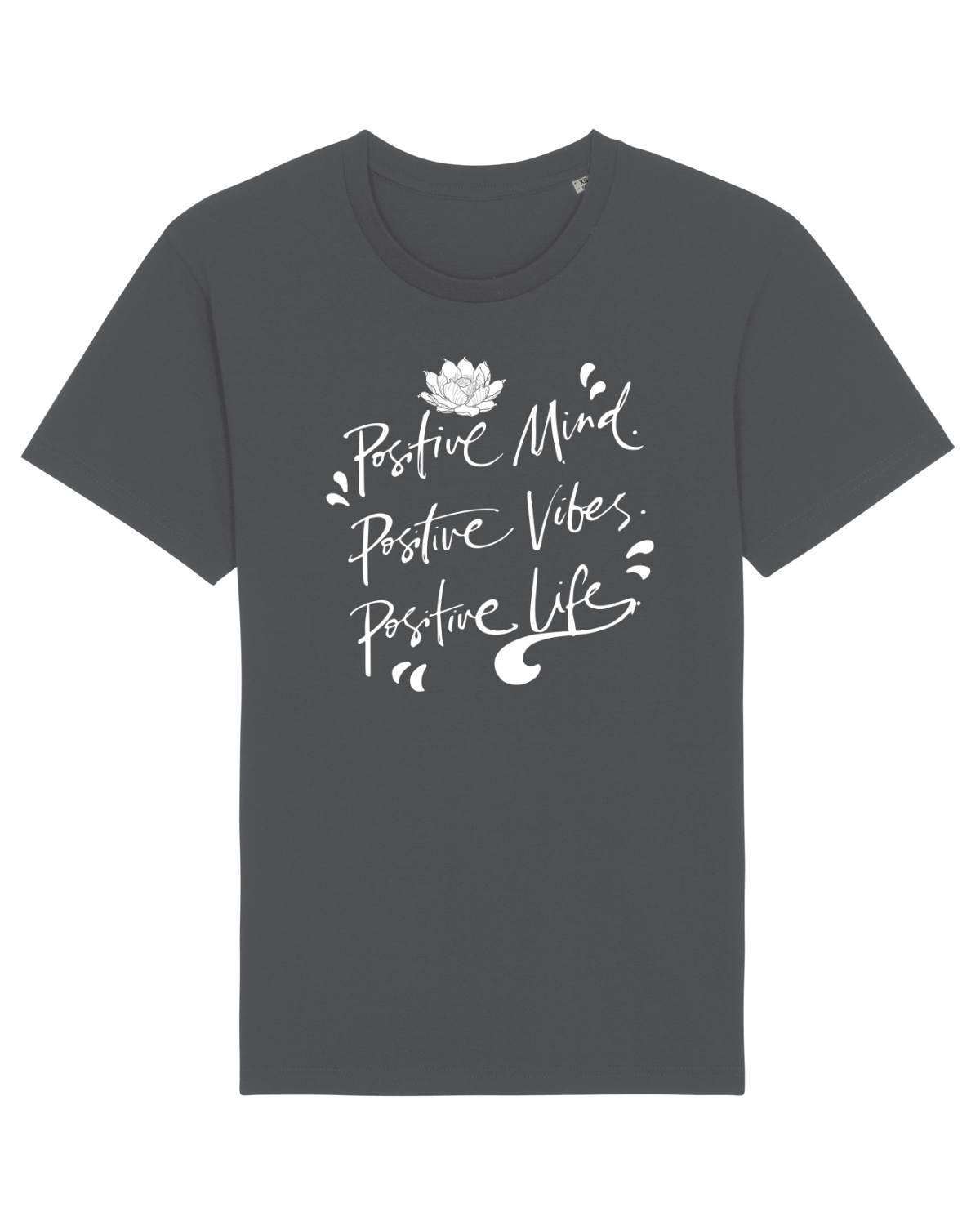 Tricou mânecă scurtă Unisex Rocker Anthracite