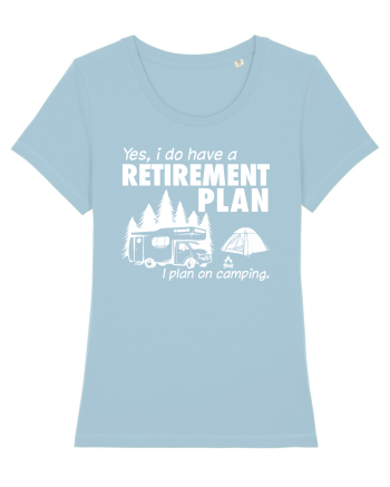 Retirement Plan Sky Blue