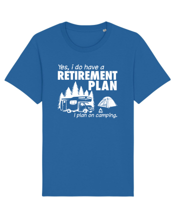 Retirement Plan Royal Blue