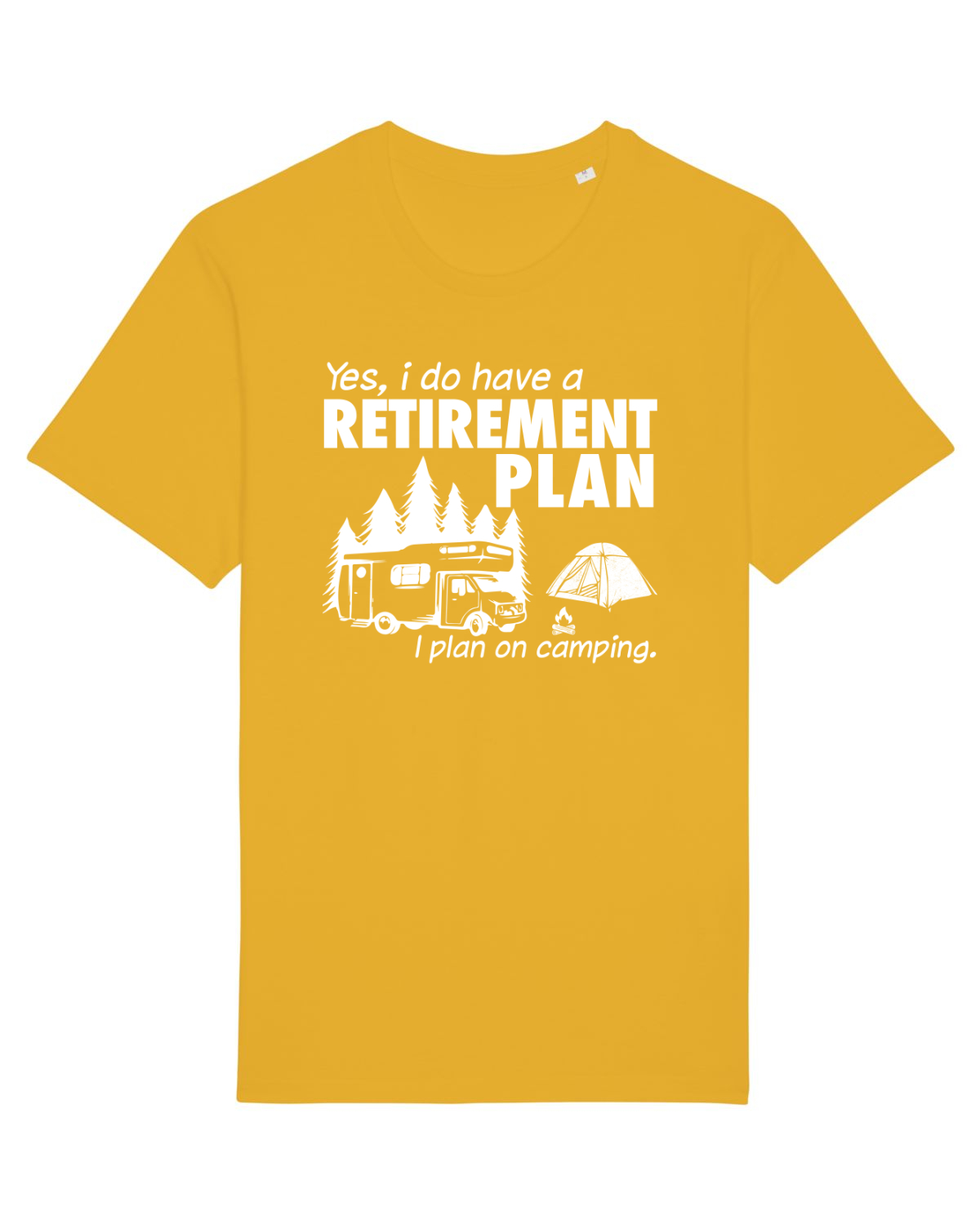 Tricou mânecă scurtă Unisex Rocker Spectra Yellow