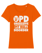 OPD Tricou mânecă scurtă guler larg fitted Damă Expresser