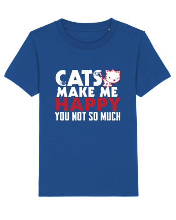 Cats make me happy Majorelle Blue