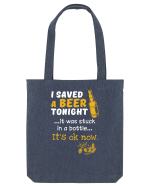 I saved a Beer Sacoșă textilă