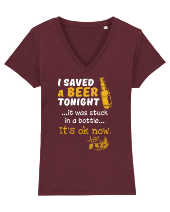 I saved a Beer Burgundy