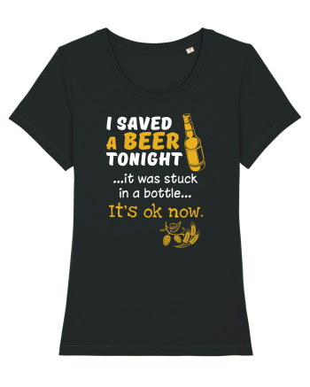 I saved a Beer Black