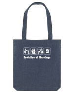 Evolution of marriage Sacoșă textilă