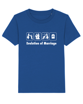 Evolution of marriage Majorelle Blue
