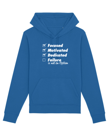 Failure is not an option Royal Blue