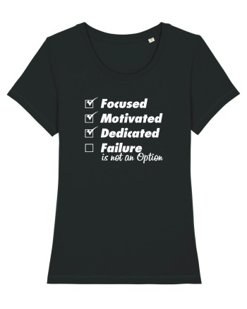 Failure is not an option Black