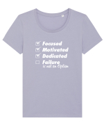 Failure is not an option Tricou mânecă scurtă guler larg fitted Damă Expresser