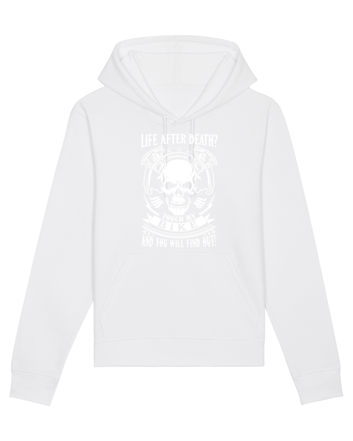 Hanorac Unisex Drummer White