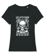 Never touch my bike Tricou mânecă scurtă guler larg fitted Damă Expresser