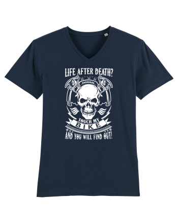 Never touch my bike French Navy