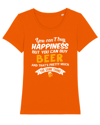 Beer Happiness Bright Orange