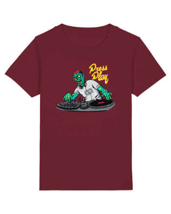 Dee Jay Press Play Burgundy