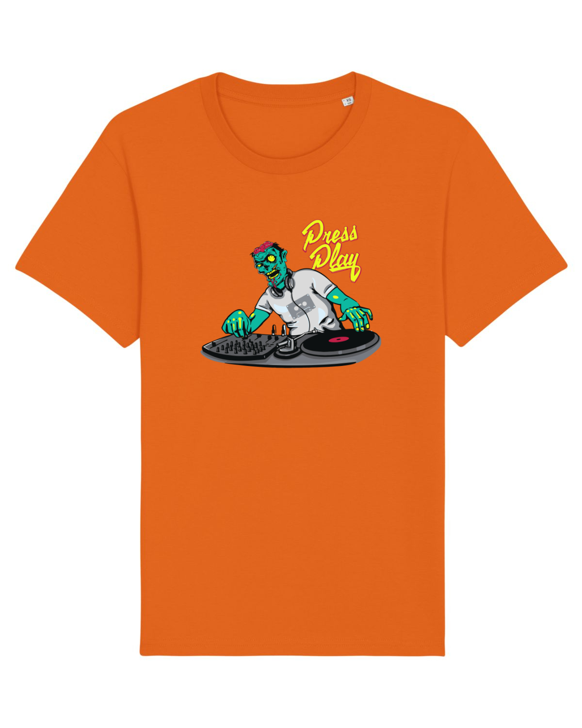 Tricou mânecă scurtă Unisex Rocker Bright Orange