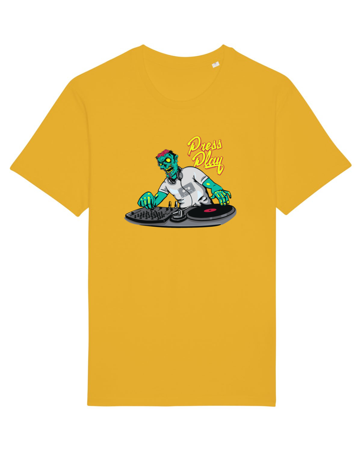 Tricou mânecă scurtă Unisex Rocker Spectra Yellow