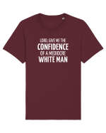 Confidence of a mediocre white man Tricou mânecă scurtă Unisex Rocker
