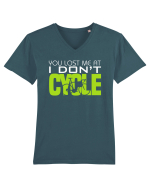 Cycling Tricou mânecă scurtă guler V Bărbat Presenter