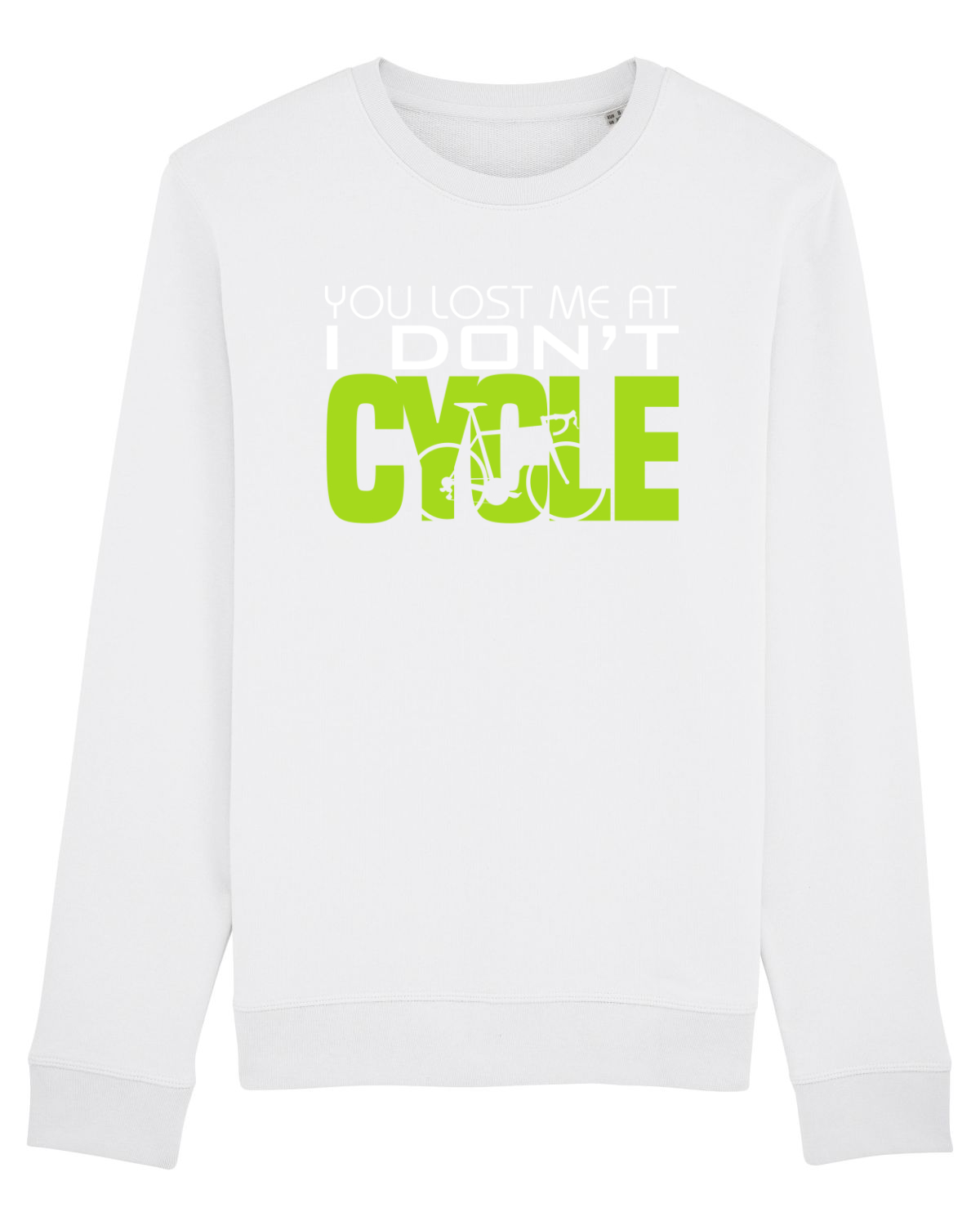 Bluză mânecă lungă Unisex Rise White