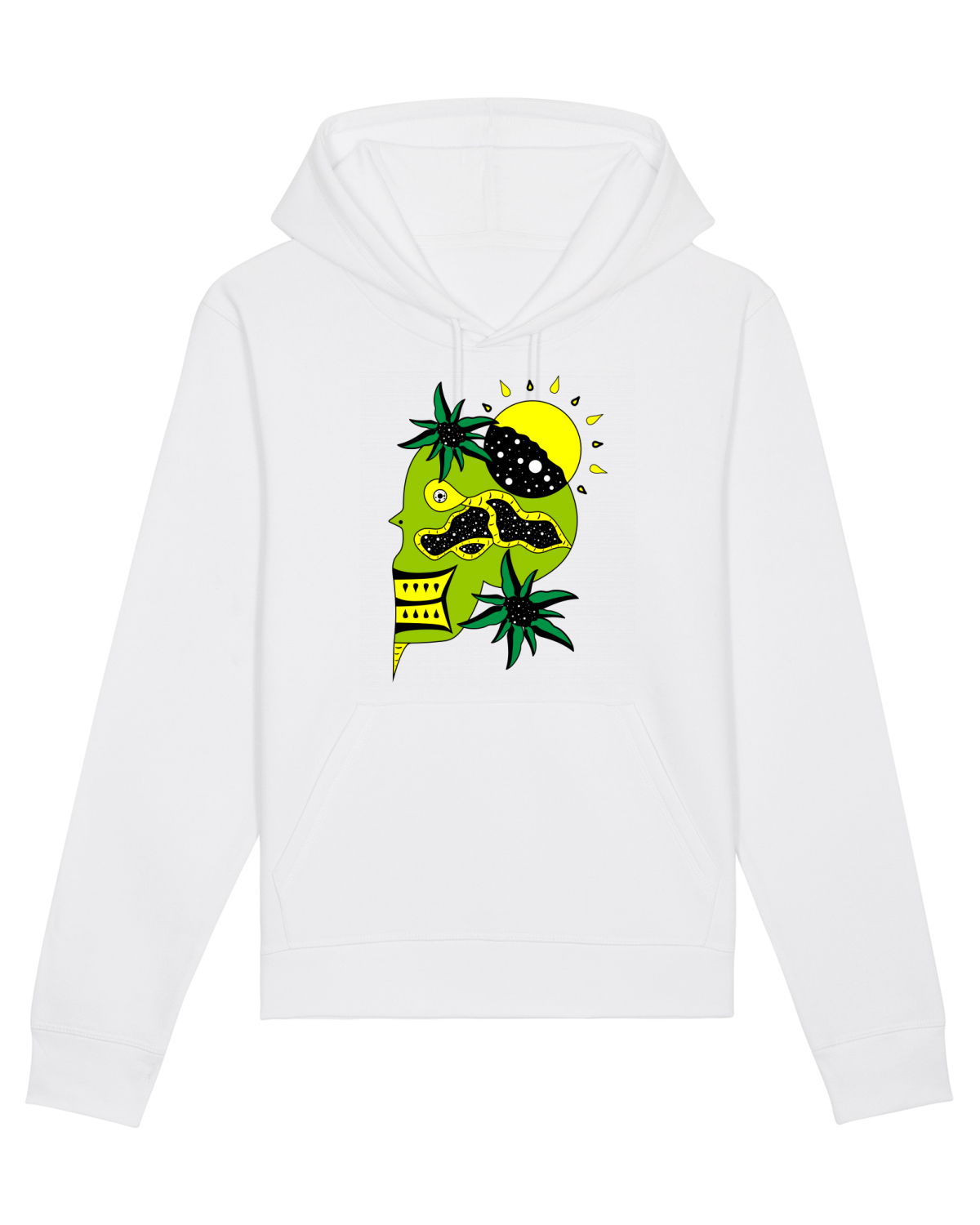 Hanorac Unisex Drummer White