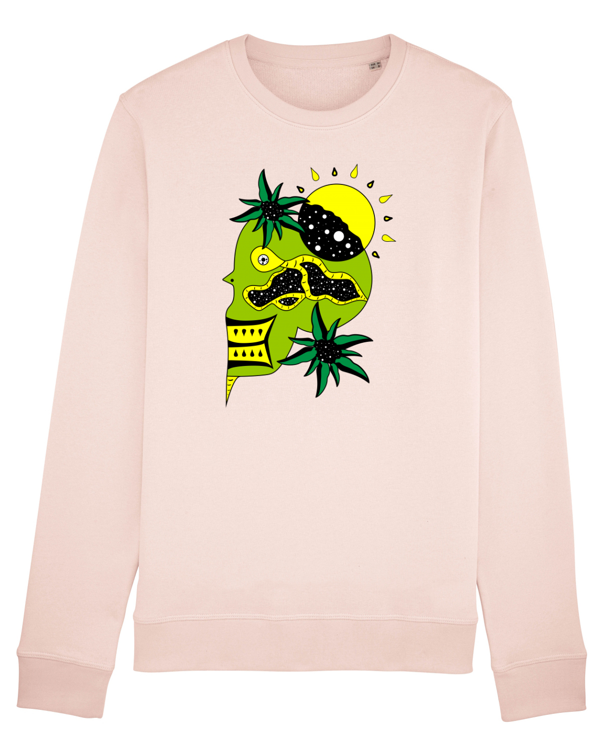 Bluză mânecă lungă Unisex Rise Candy Pink
