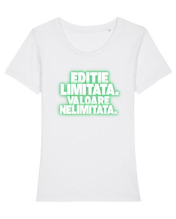 Ediție limitată. Valoare nelimitată  White