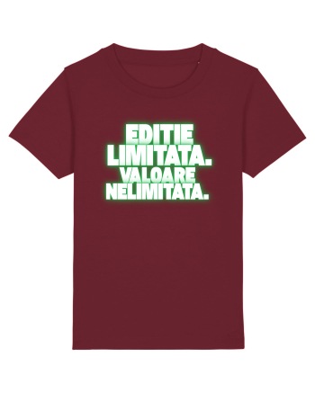 Ediție limitată. Valoare nelimitată  Burgundy