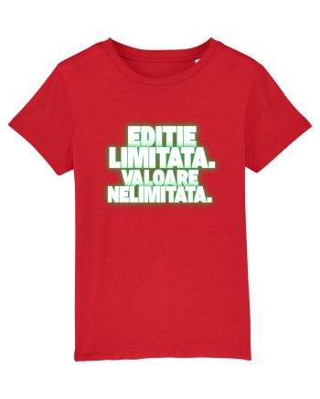 Ediție limitată. Valoare nelimitată  Red