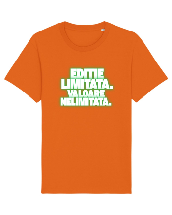 Ediție limitată. Valoare nelimitată  Bright Orange