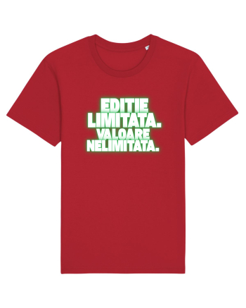 Ediție limitată. Valoare nelimitată  Red