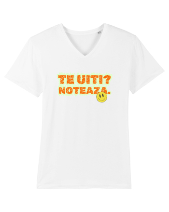 Te uiți? Notează  White
