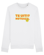 Te uiți? Notează  Bluză mânecă lungă Unisex Rise