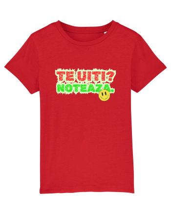 Te uiți? Notează  Red
