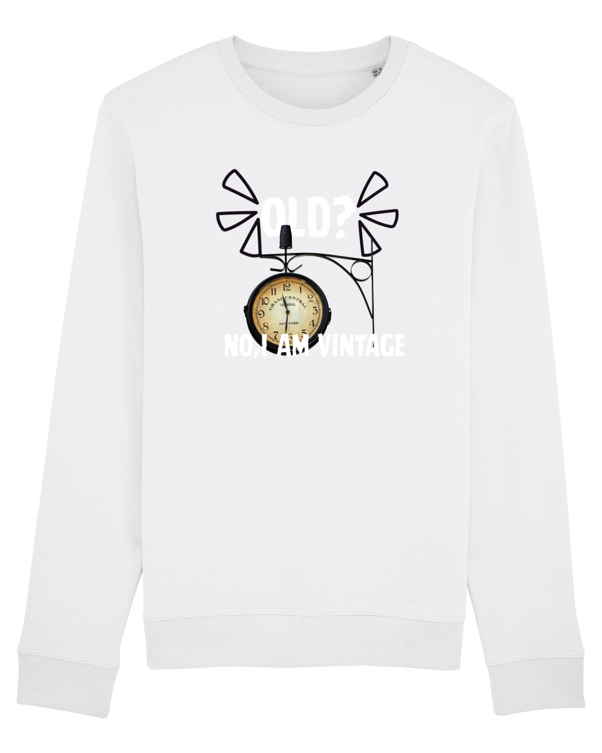 Bluză mânecă lungă Unisex Rise White