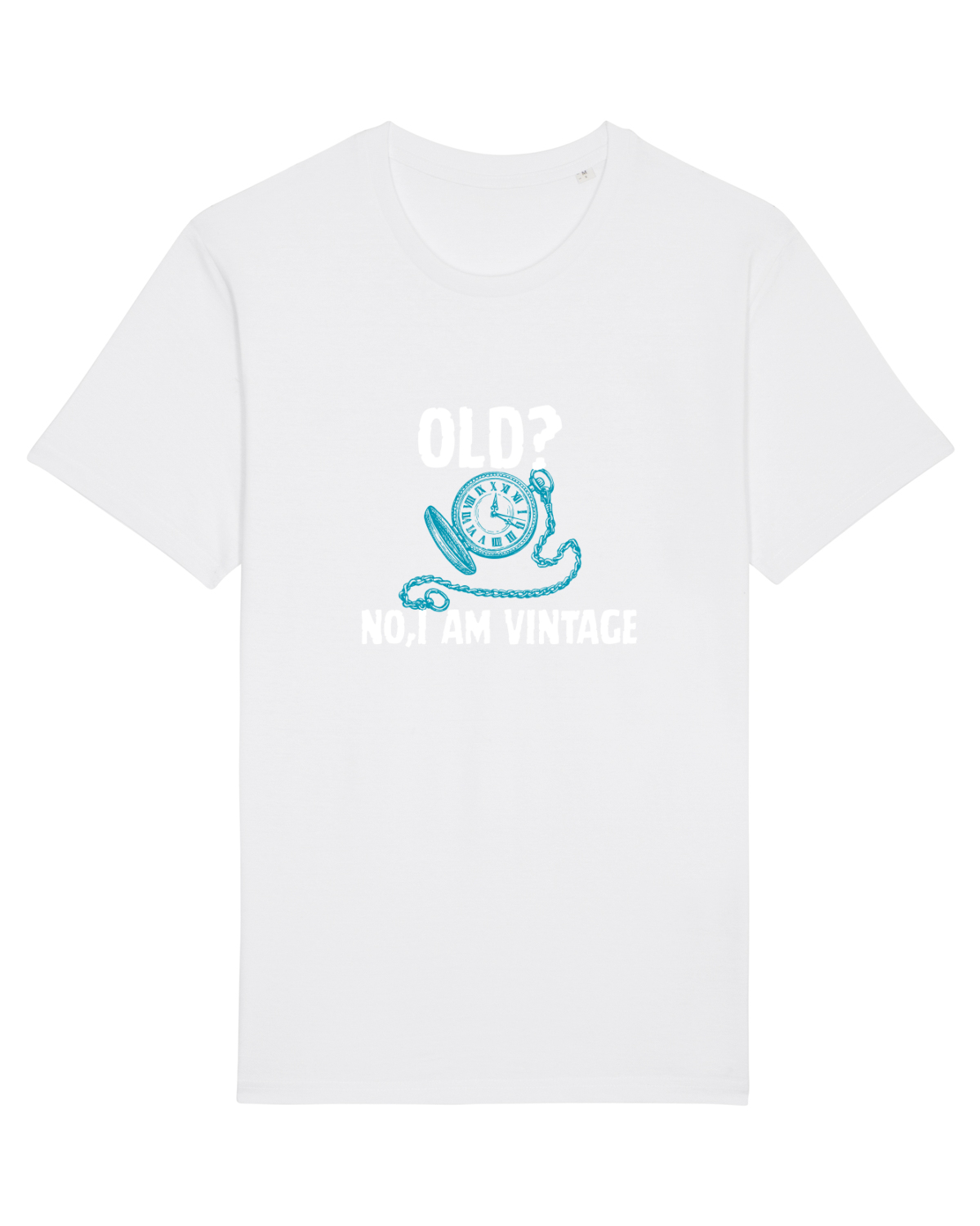 Tricou mânecă scurtă Unisex Rocker White