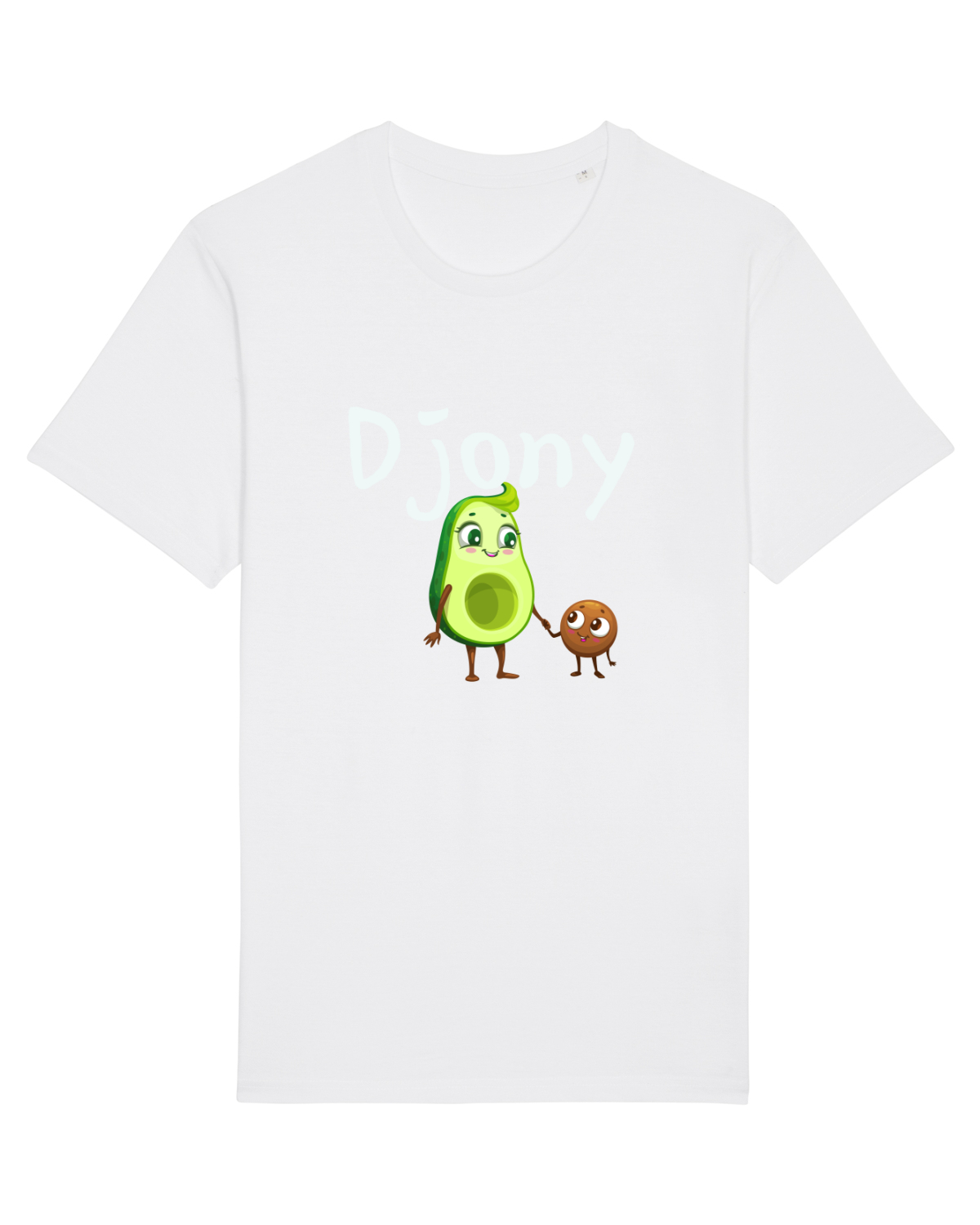 Tricou mânecă scurtă Unisex Rocker White