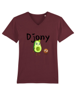 Djony Tricou mânecă scurtă guler V Bărbat Presenter