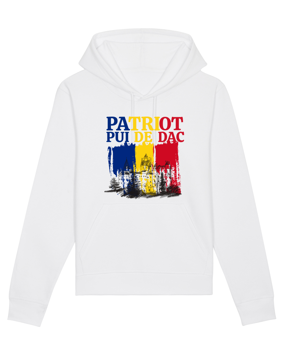Hanorac Unisex Drummer White