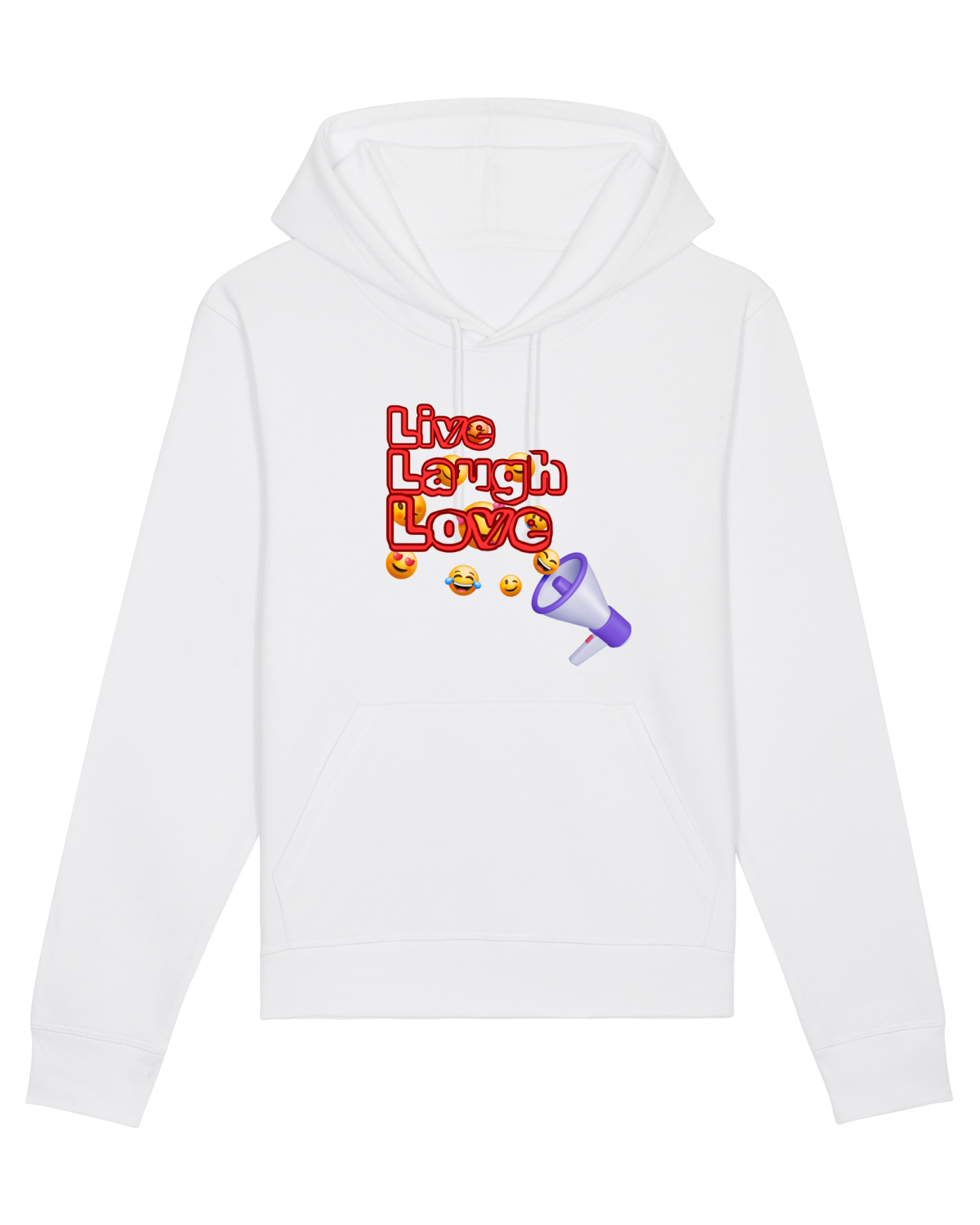 Hanorac Unisex Drummer White
