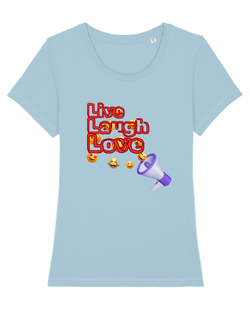 Live.Laugh.love Sky Blue
