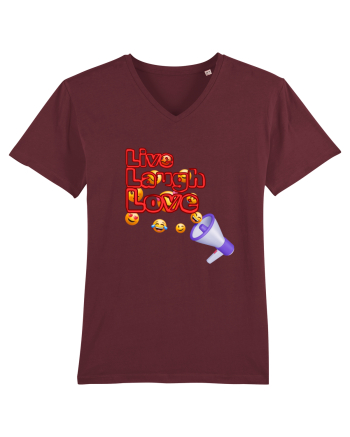 Live.Laugh.love Burgundy