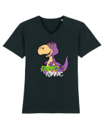 Dinorific  Tricou mânecă scurtă guler V Bărbat Presenter